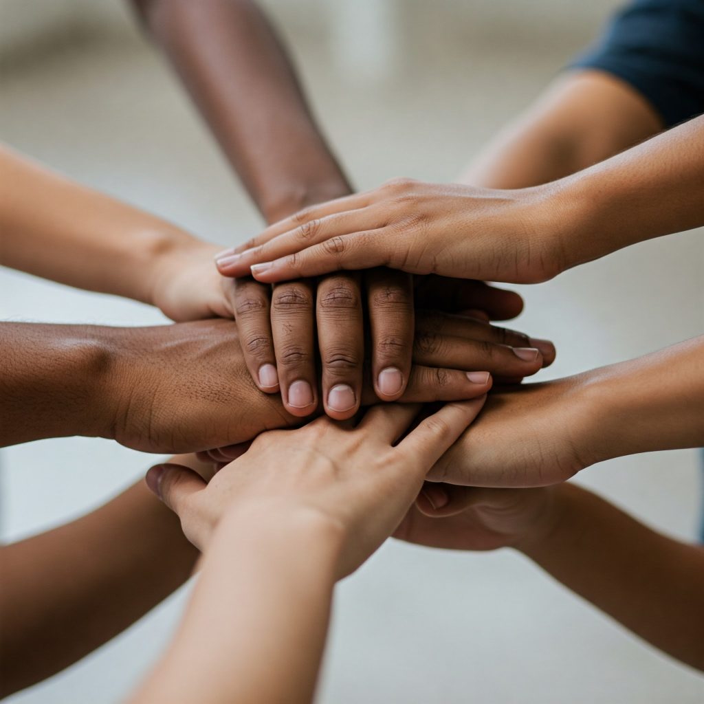 Missie - handen samen